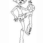 Clawdeen Playing with Ball