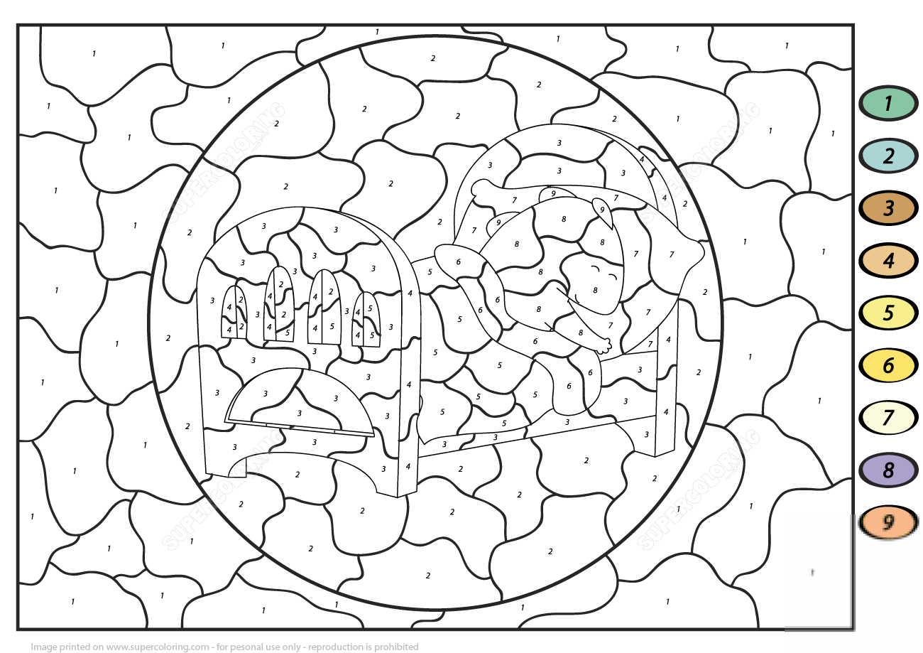 Bedroom Color by Number