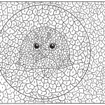 Cute Penguin Color by Number