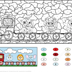 Train with Lion, Elephant and Rhino...