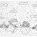 Purple Dragon and Cute Snowman...