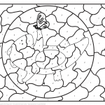 Cute Dragon with Butterfly Color by...