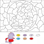 Dragon Swimming with Rubber Ring...