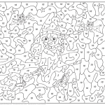 Witch Flying on a Broom with Bat...