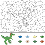 Guanlong Color by Number