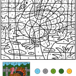 Turkey Color by Number