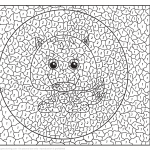 Cute Fox Color by Number