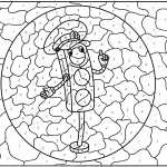 Traffic Light Color by Number