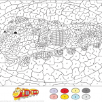 Train Color by Number