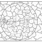 Cartoon Dragon with Net for...