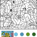 Angelfish Color by Number