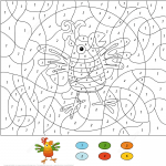 Parrot Color by Number