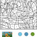 Duck Color by Number