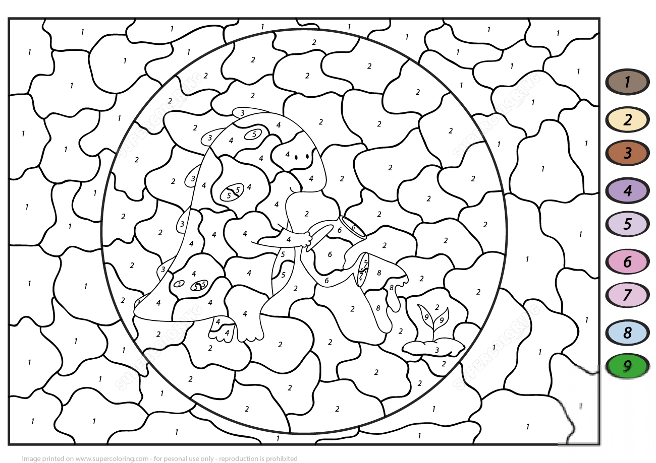 Cute Cartoon Dragon with Watering...