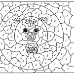 Funny Dog Color by Number