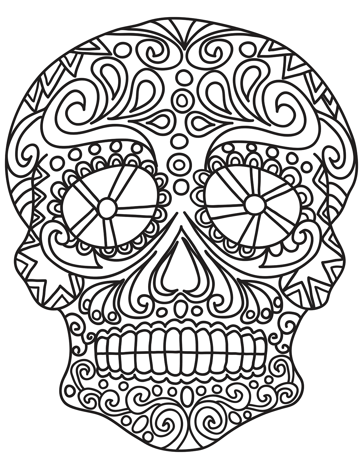 Pop Art Sugar Skull