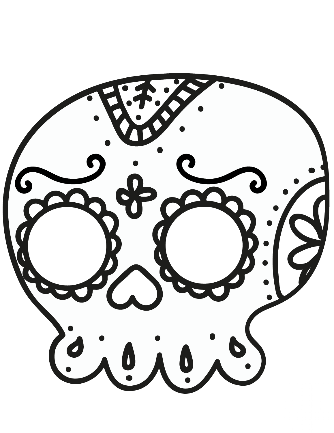 Day of the Dead Sugar Skull