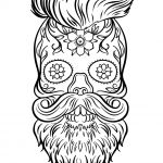 Hipster Sugar Skull