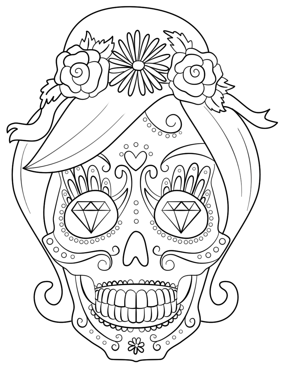 Sugar Skull Woman