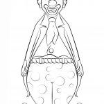 Uśmiechnięty klown