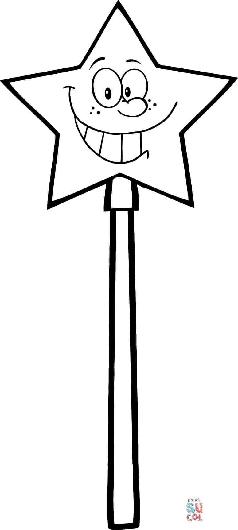 Czarodziejka magiczna różdżka