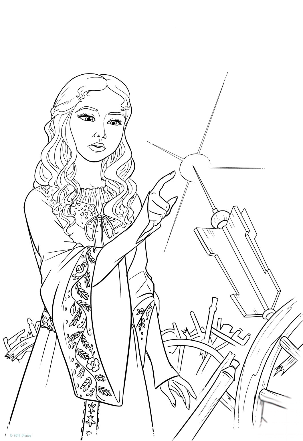 Princess Aurora Pricks Her Finger...