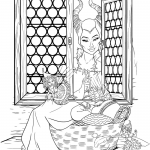 Maleficent Watches over Aurora