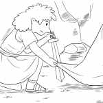 David Crept up Unnoticed and Cut...