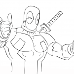 Cartoon Deadpool