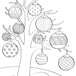 Christmas Ornament on Tree