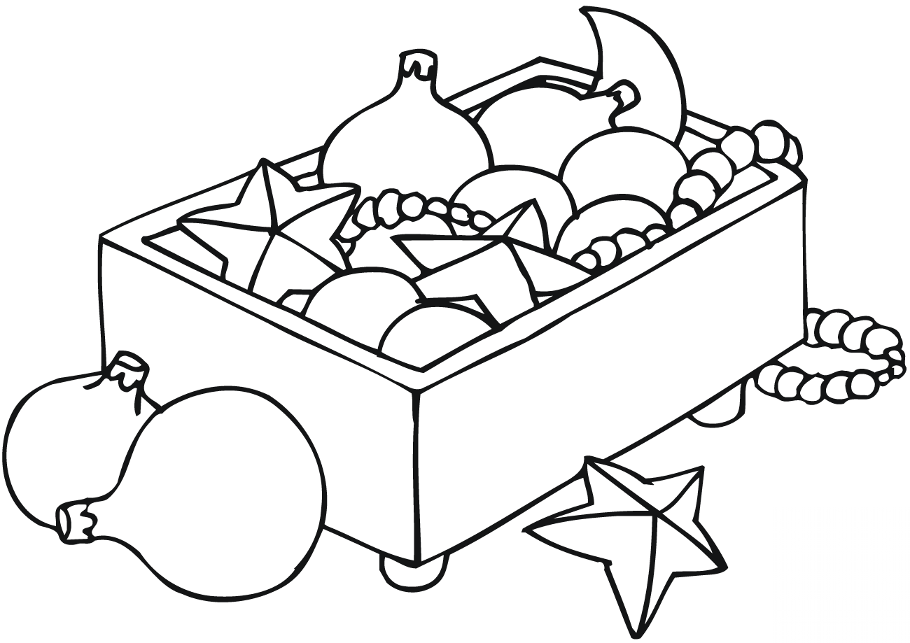 Christmas Ornaments in a Box