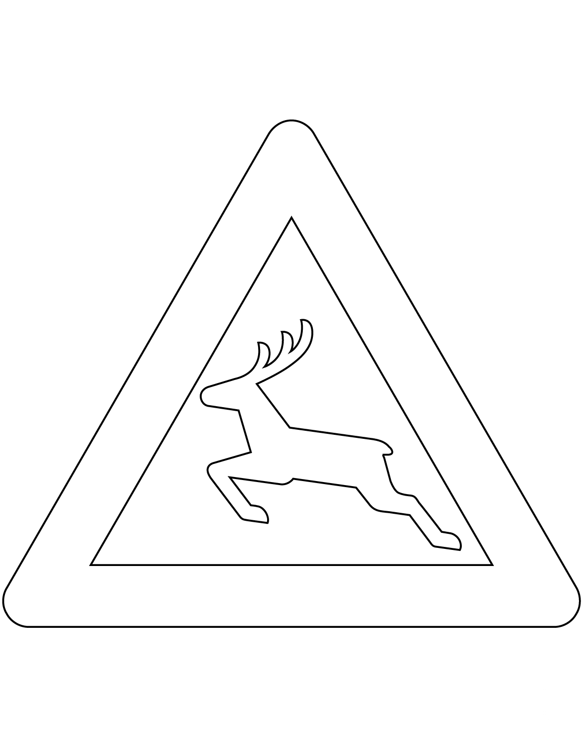 "Wild Animals" Sign in Denmark
