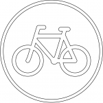 "Bicycles Only" Sign in Denmark