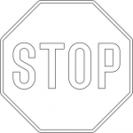 "Stop" Sign in Denmark