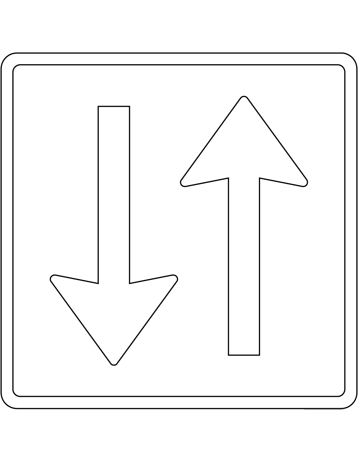 "Priority Over Oncoming Vehicles"...