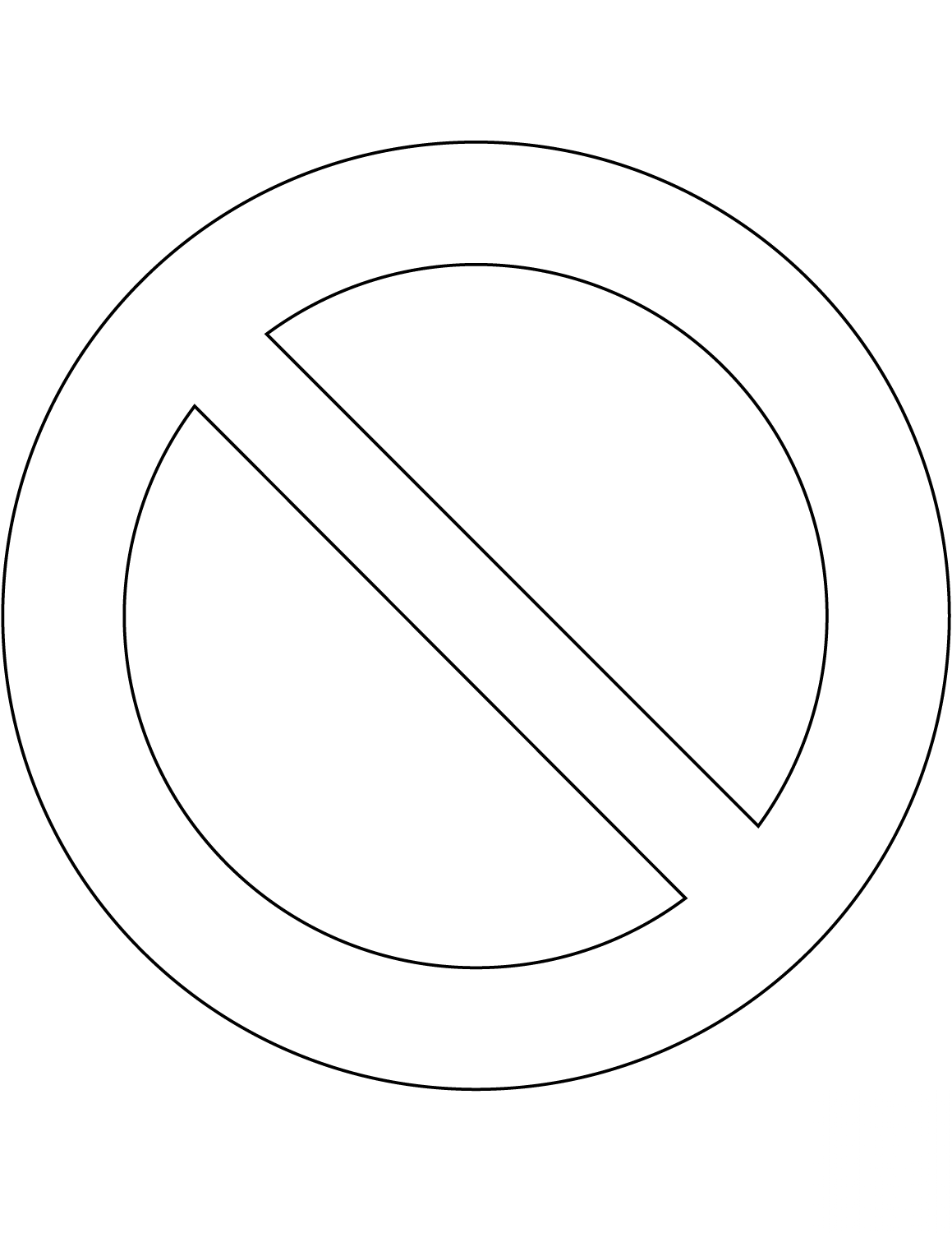 "No Parking" Sign in Denmark