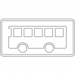 "Bus Stop" Sign in Denmark