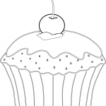 Babeczka z wisienką