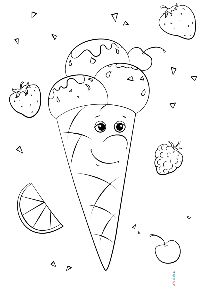 Ice Cream Character