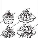 Zentangle Cupcakes and Muffins