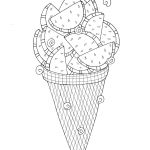 Water Melon Ice Cream