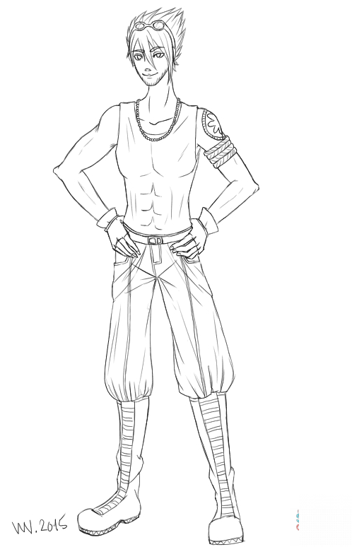 Commission Digimon OC