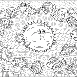 Angry Porcupine Fish