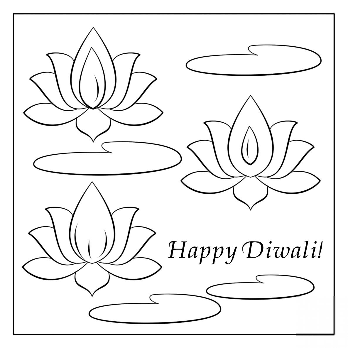 Happy Diwali Card