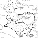 Nash and Ramsey from The Good Dinosaur