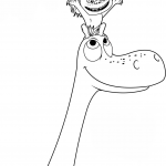 Arlo and Spot Rising Above the Clouds