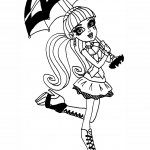 Draculaura with Umblrela