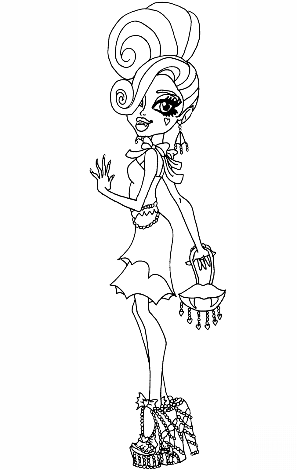 Frights Camera Action Draculaura Doll