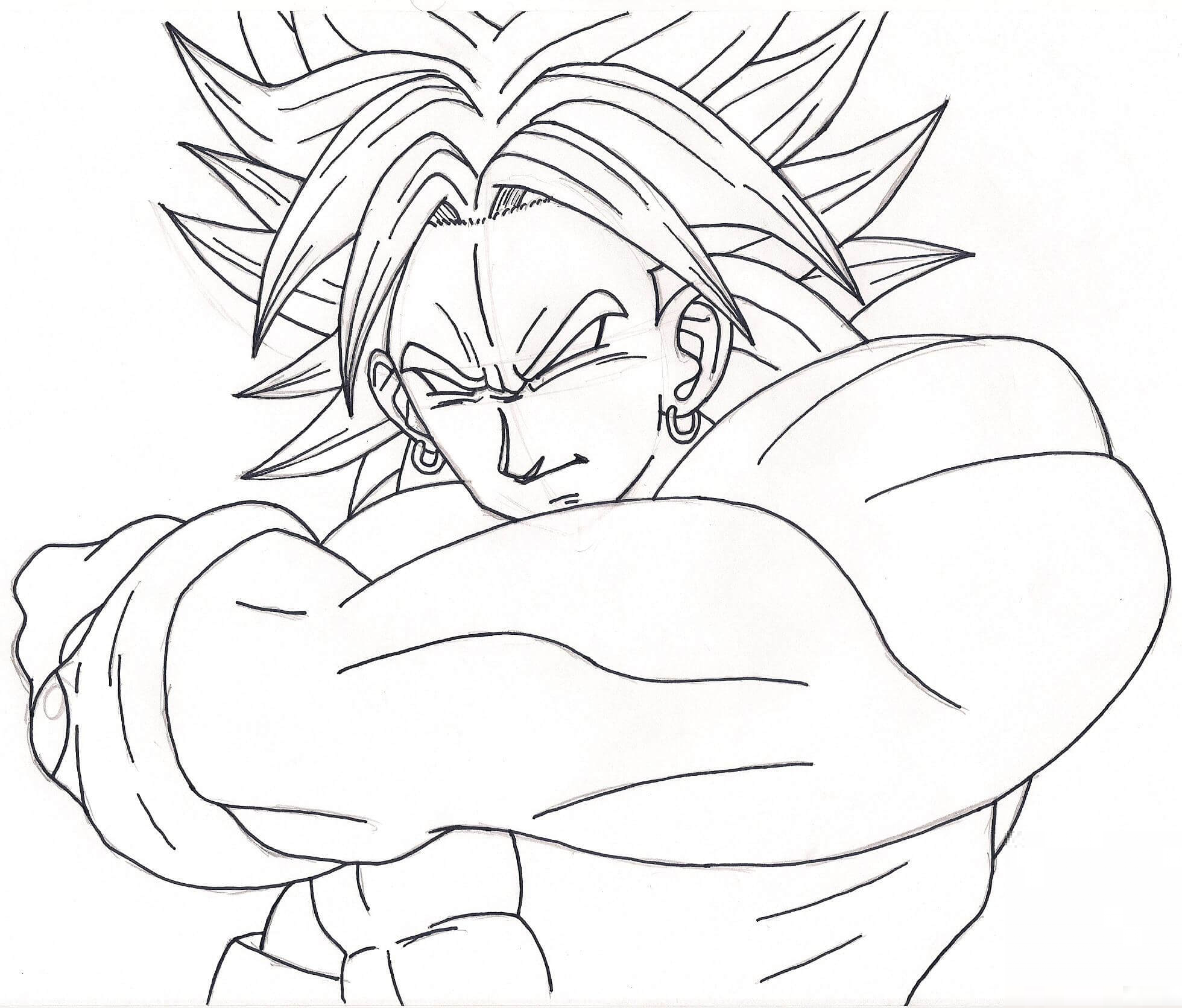 Inked Broly