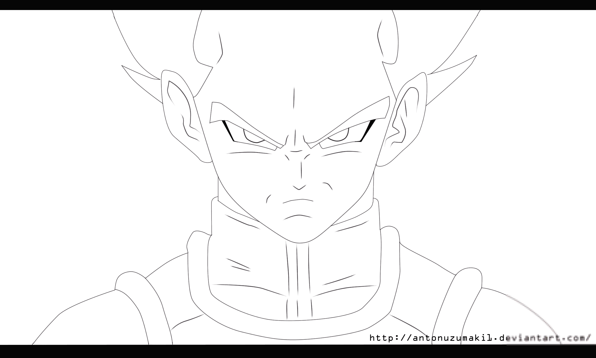 Vegetta from Dragon Ball Z